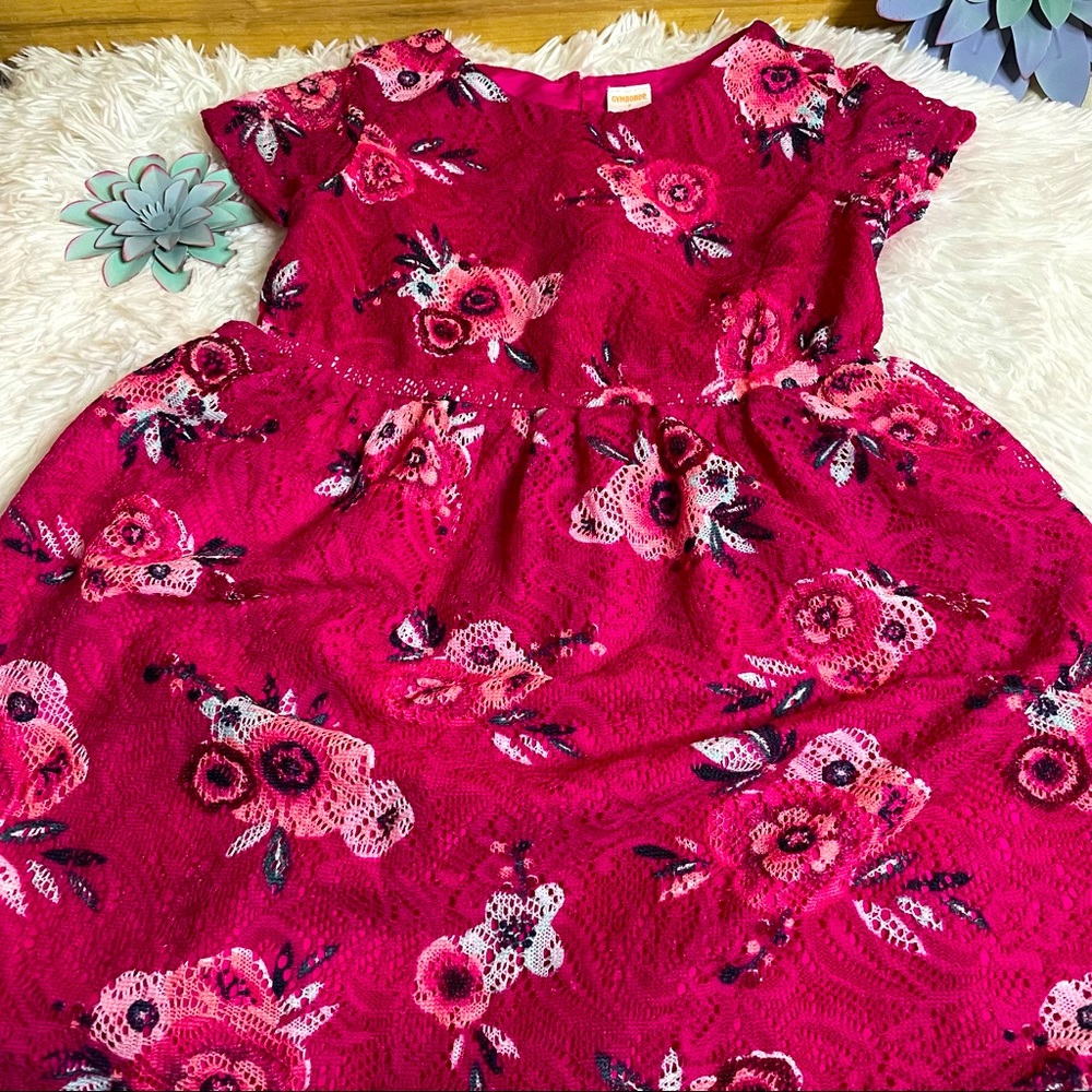 Gymboree lace floral dress